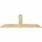 Ekena Millwork Portland Rough Sawn Timber Gable Bracket, Douglas Fir, 60"W x 27"H x 2"D x 6"F, 11/12 Pitch GBW060X27X0206POR00RDF - alternate 3